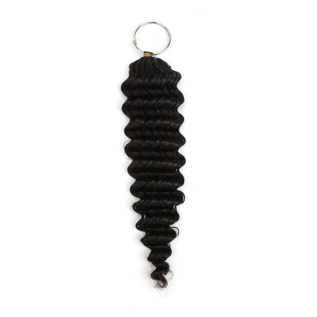 Deep Wave Feather Crochet Human Hair Extensions