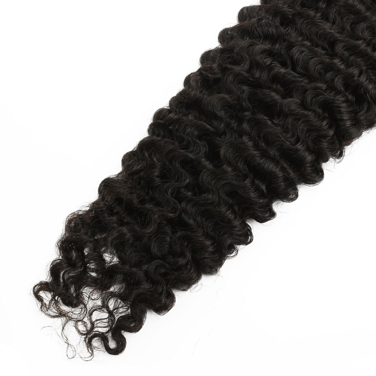 Burmese Curly Feather Crochet Human Hair Extensions