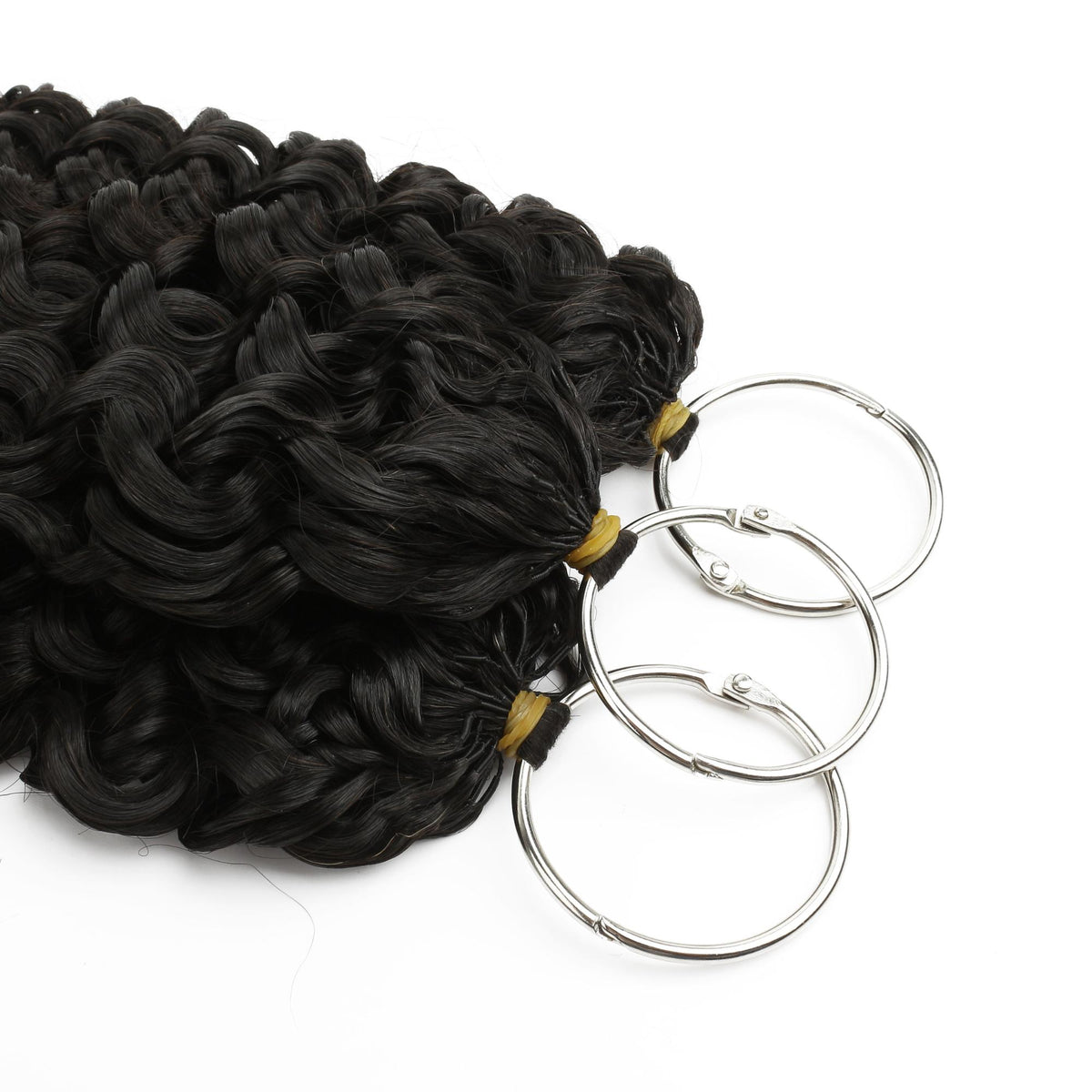 Ocean Wave Feather Crochet Human Hair Extensions