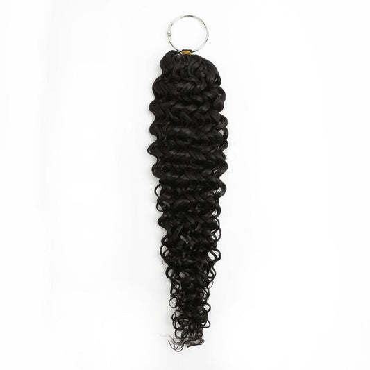 Ocean Wave Feather Crochet Human Hair Extensions